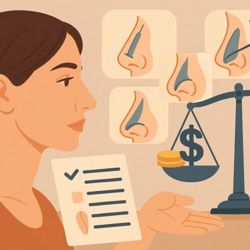 【鼻整形の費用相場とは〜施術別の料金比較と選び方】