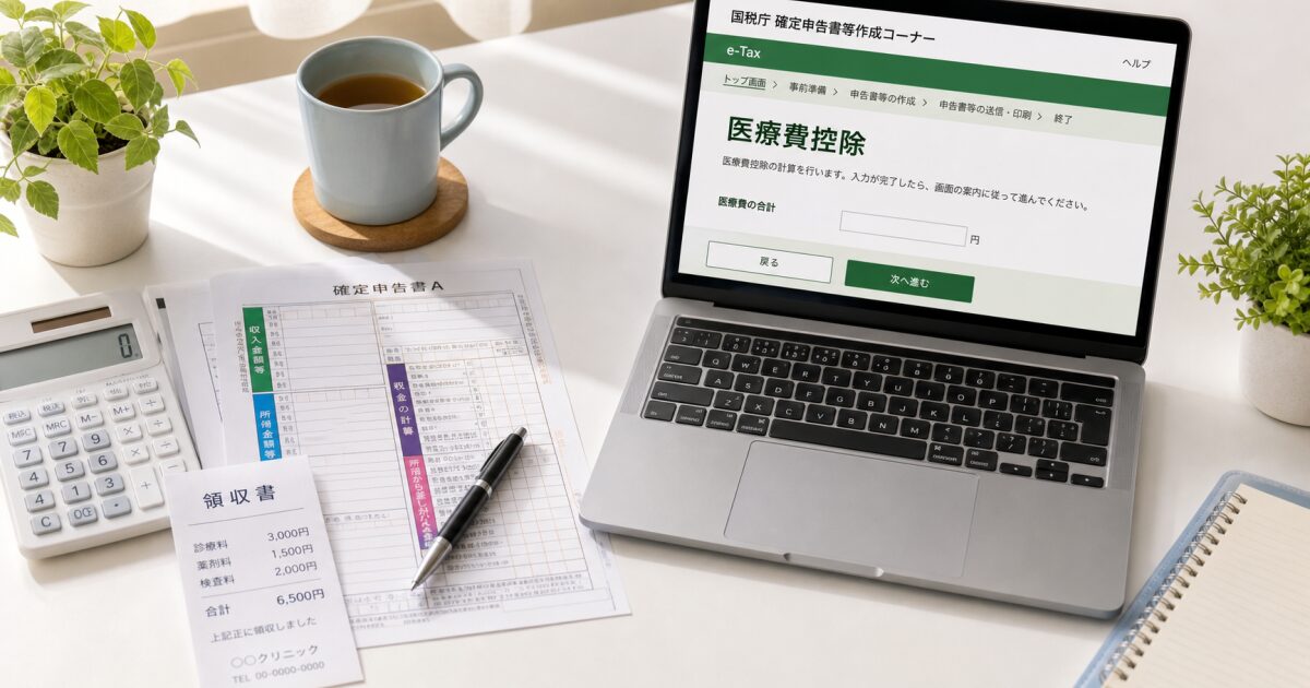 「治療目的」を税務署に証明するために必要な書類と医師の診断書の役割