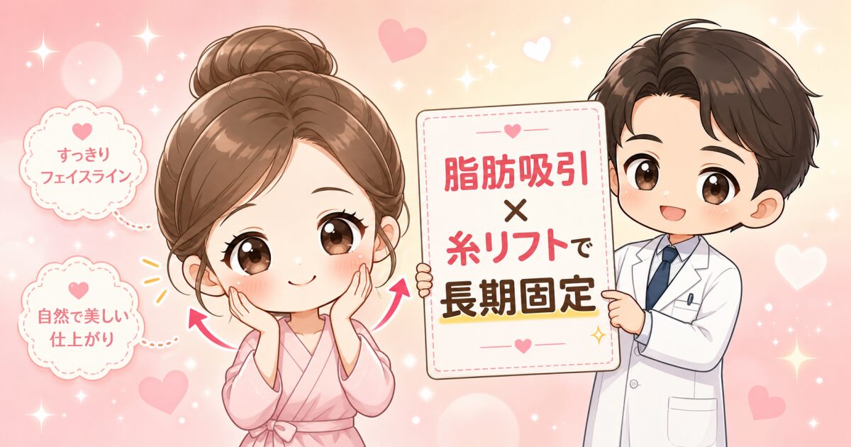 糸リフトが戻る方必見！脂肪吸引の癒着固定で長期効果を出す仕組み