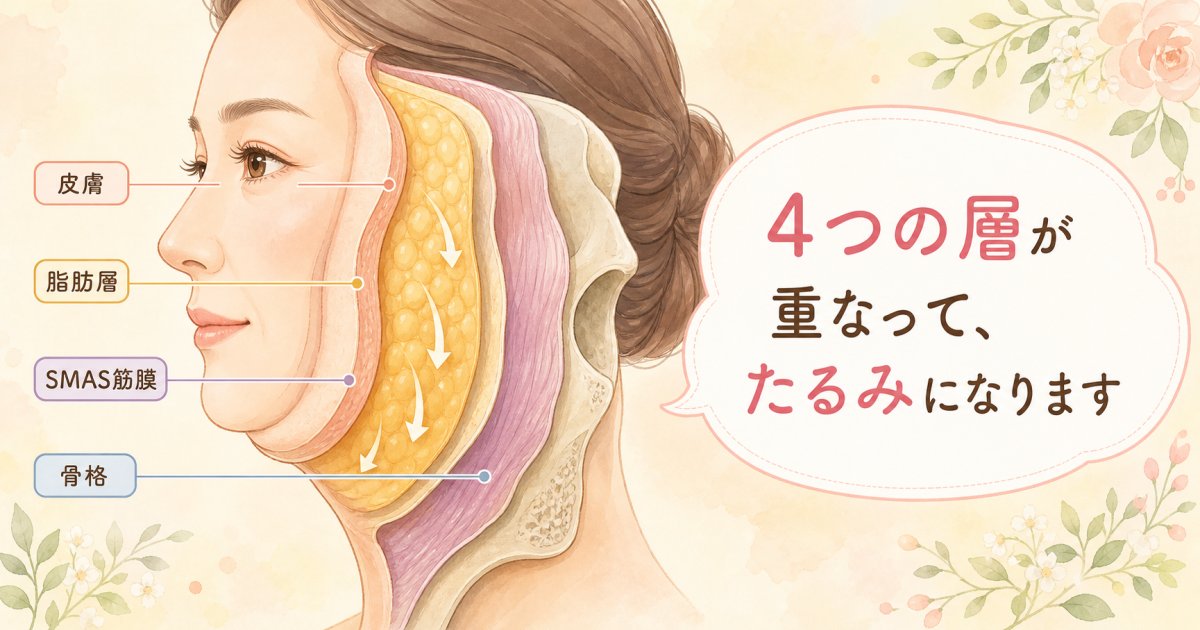 単発施術で限界を感じる理由と顔面組織の構造変化